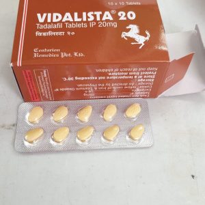 Viagra - Vidalista Tadalafil Tablets 20mg x 100 Full Box